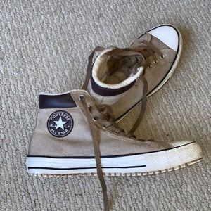Winter Suede Converse All-Star Boot Size 10